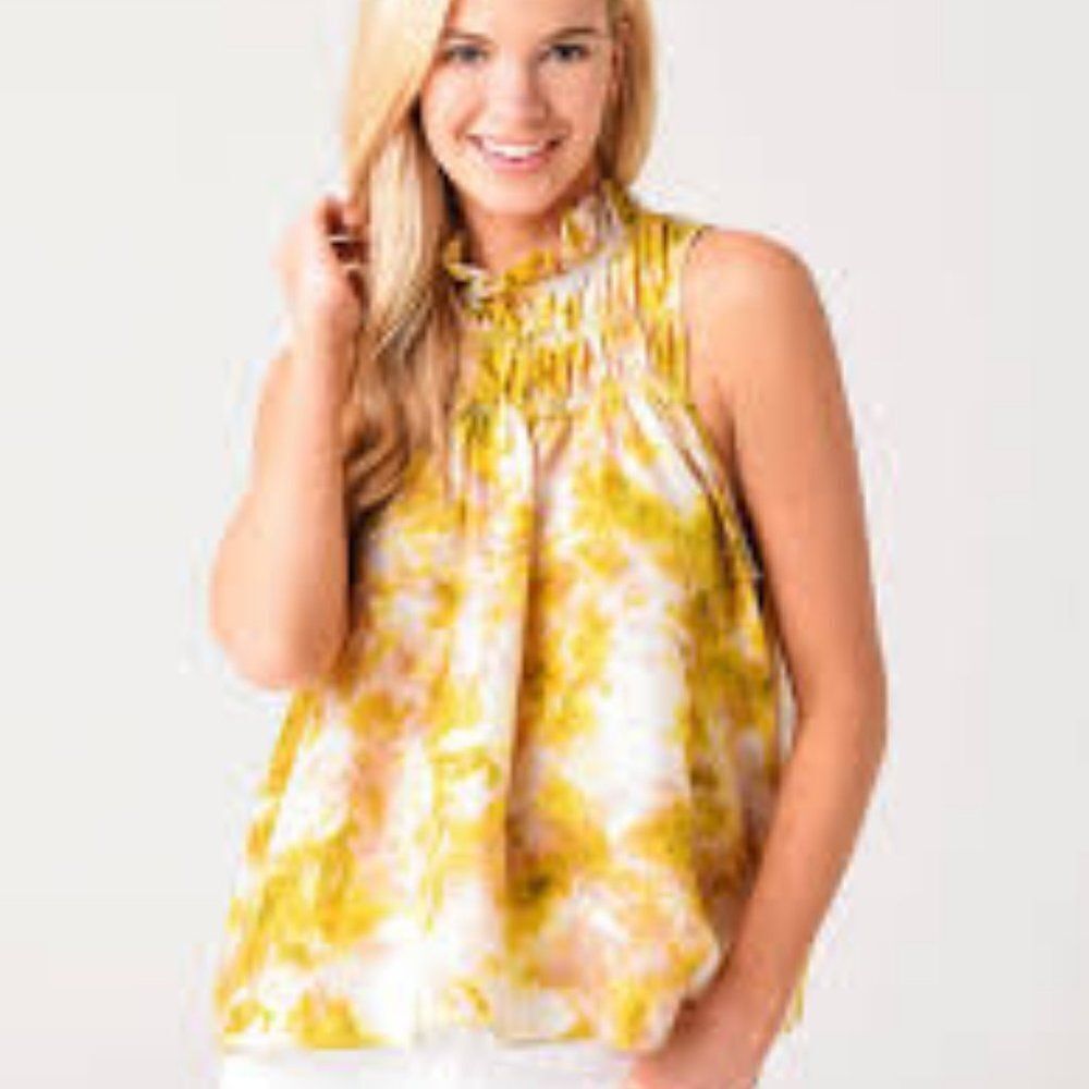 Joie Fern Sleeveless Silk Top Size S NWT
